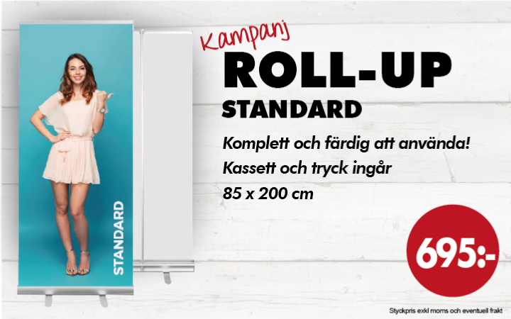 Roll-up kampanjpris