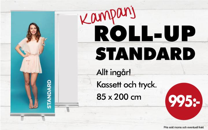 Rollup kampanj 995 kr
